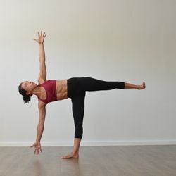 Half-moon Yoga pose